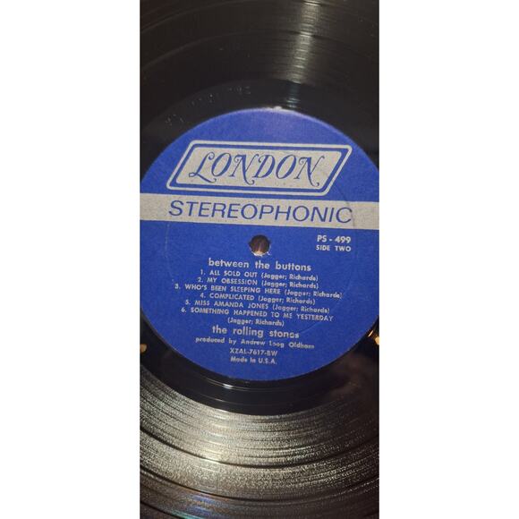 The Rolling Stones Between the Buttons LP 1967 London Records PS 499 Stereo VG+ - Picture 9 of 12